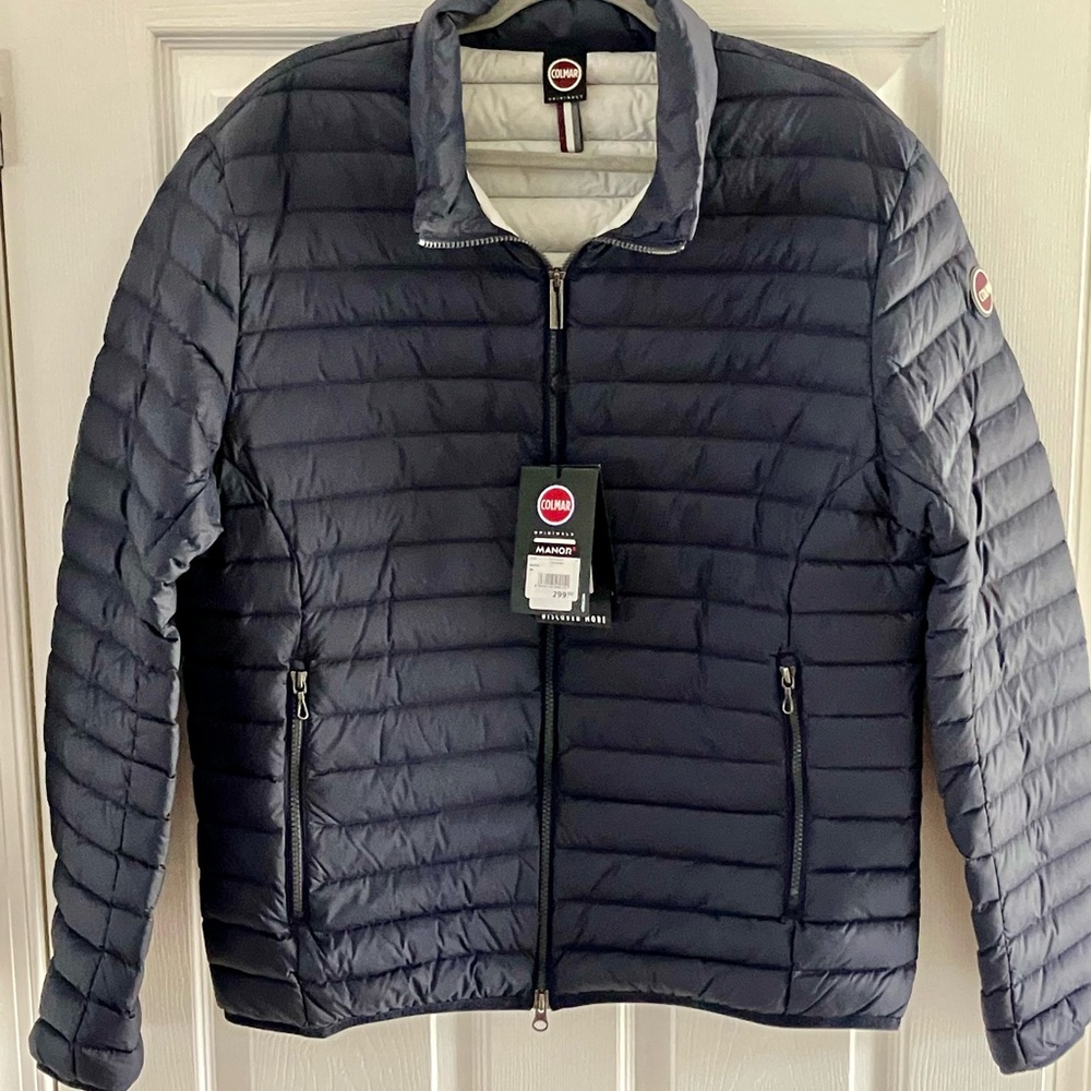 NWT COLMAR mens down, quilted Italian jacket.